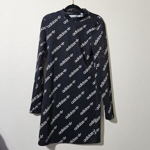 Adidas Long Sleeve Logo Dress